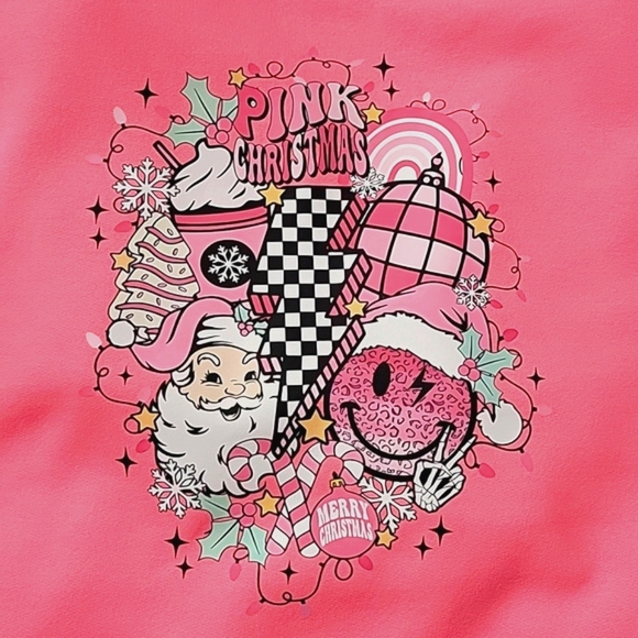 "Pink Christmas" Crewneck - Picture 5 of 8